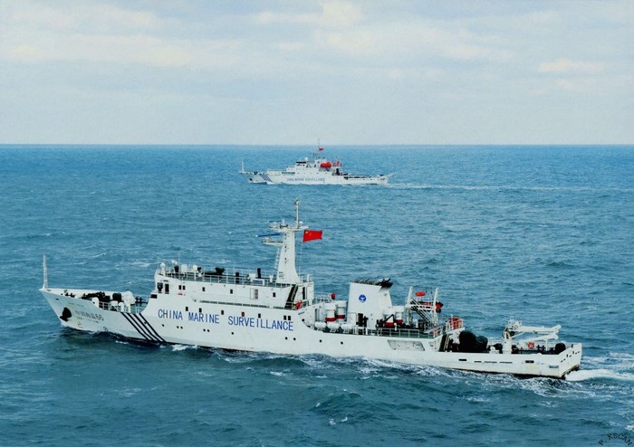 Tàu Hải giám Trung Quốc xuất hiện trên vùng biển Senkaku